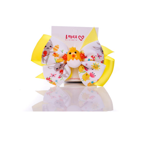 MINI LARGE EASTER CHICK BOW